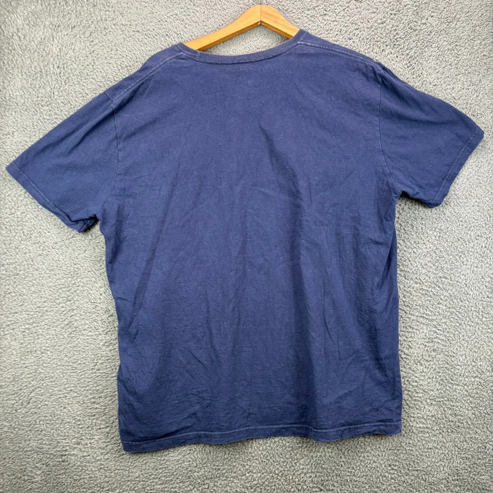 The North Face Mens XL Navy Blue Short‎ Sleeve Graphic Logo T-Shirt NF0A3X6P